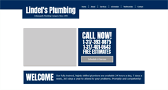 Desktop Screenshot of lindelsplumbing.com